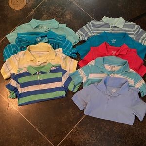 Boys size 7/8 polo shirts